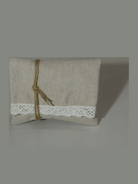 Set Kulturbeutel Basic in Beige Farbe 14cm