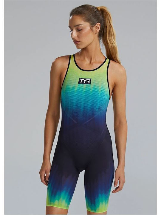 Tyr Venzo VZIOB6A-334 Femeiesc Costum de Baie de Competiție Întreg pentru Înot Multicolor