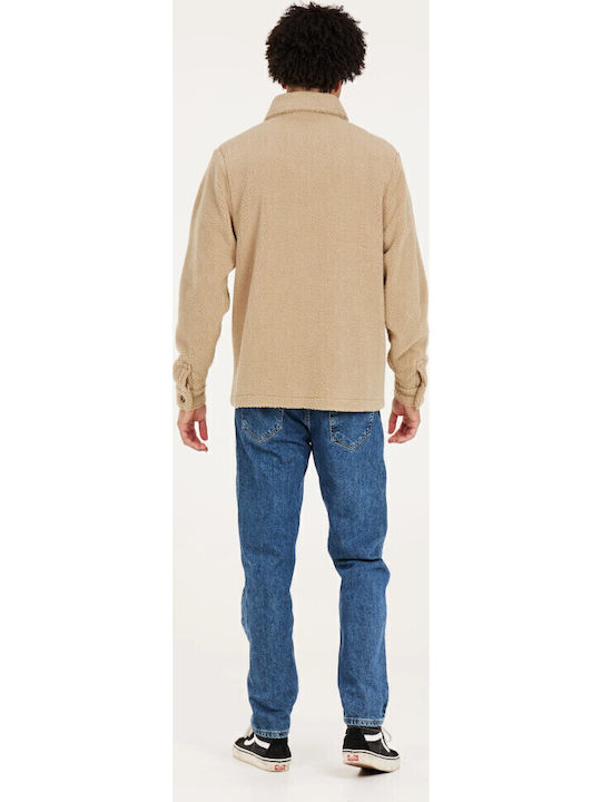 Μακρυμάνικo Πουκάμισο σε Κανονική Γραμμή Bamboobeige