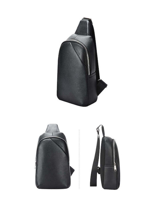 Leather Men's Briefcase Black