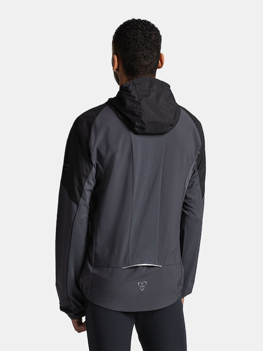 Athletic Jacket Waterproof and Windproof Black