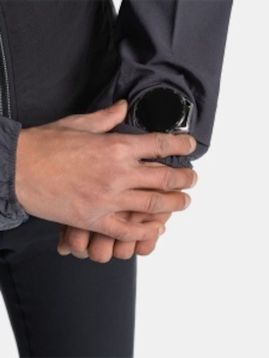 Athletic Jacket Waterproof and Windproof Black