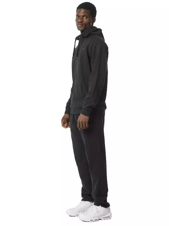 Body Action Men's Fleece Sweatpants Black