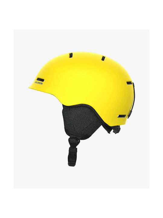 Salomon Kids Helmet for Ski & Snowboard Yellow
