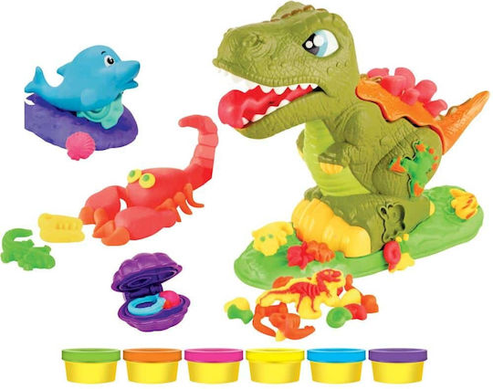 Luna 6 Dinosaur Modeling Doughs for 3+ Years