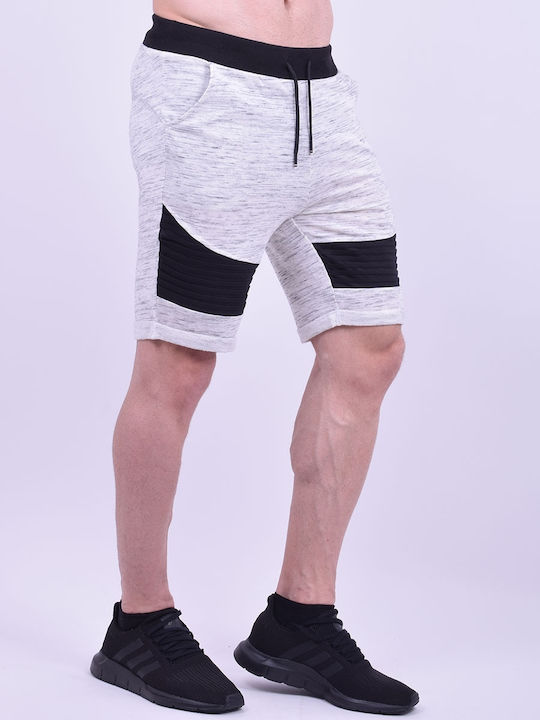 Bermudă de Bărbați White