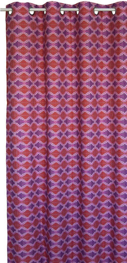 Decocraft Frida mit Grommets Lila 140x260cm
