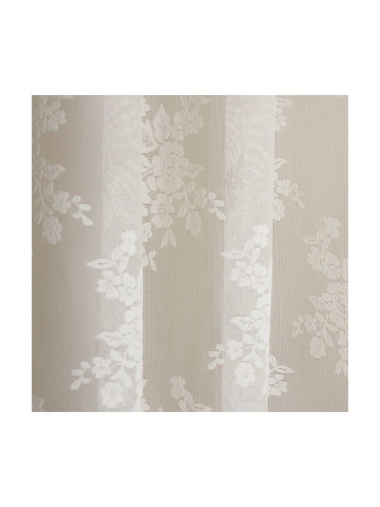 Decocraft Vorhang mit Grommet Classic Weiß 140x260cm