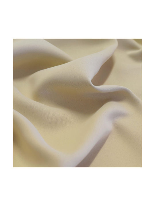 Decocraft Blackout Curtain with Grommets Beige 140x260cm