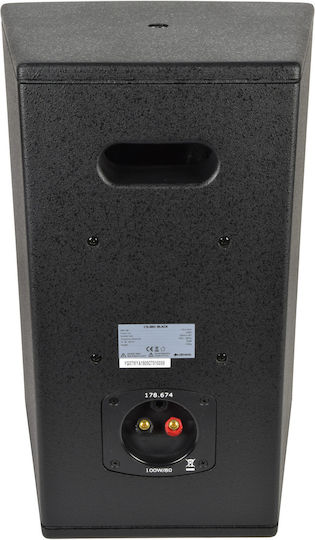 Citronic CS-810B Passive Speaker PA 100W with Woofer 8" 28x25x41cm.