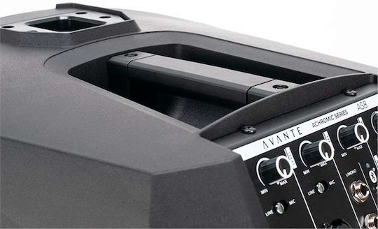 Avante AS8 Σετ με Αυτοενισχυόμενα PA говорители 250W με Woofer 8" 35x43x201εκ. σε Черен Χρώμα