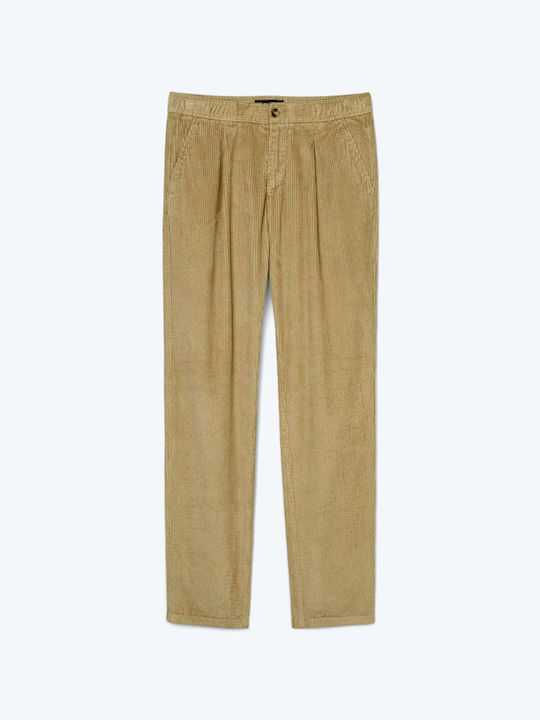 Marc O'Polo Men's Trousers in Tapered Line Ecru