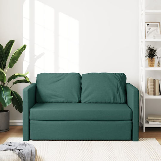 Διθέσιος Καναπές Κρεβάτι Πράσινος 112x174x55εκ.