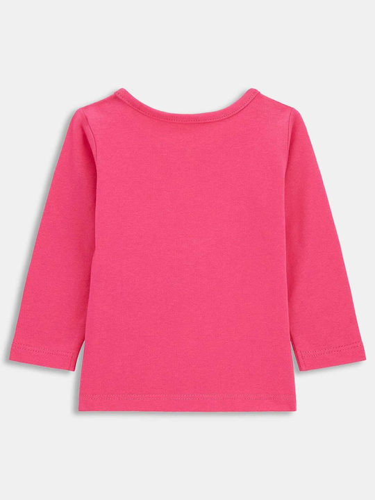 Guess Kids Blouse Long Sleeve Fuchsia