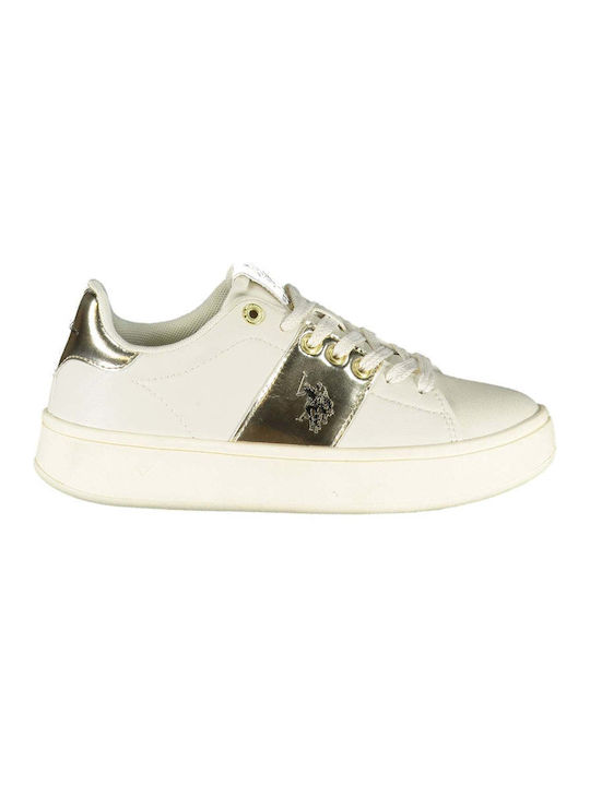 U.S. Polo Assn. Γυναικεία Sneakers Μπεζ