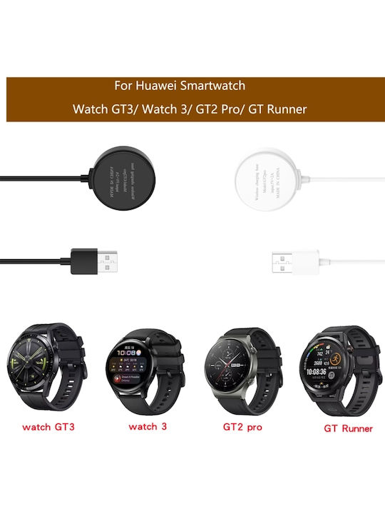 Magnet Integrated Charging Base Μαύρο (Huawei Watch 3/3 Pro)