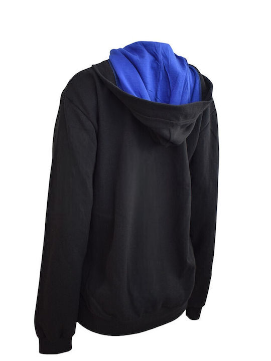 Sweatshirt with Hood Black