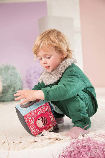 Lilliputiens Activity Cube Louis made of Fabric with Sounds for 9++ Months
