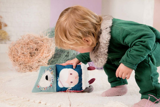 Lilliputiens Activity Cube Louis made of Fabric with Sounds for 9++ Months