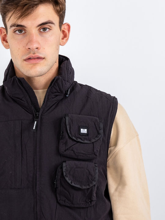 Αμάνικο Μπουφάν Puffer Black