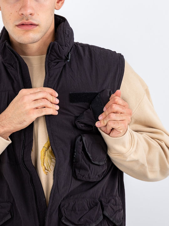 Αμάνικο Μπουφάν Puffer Black