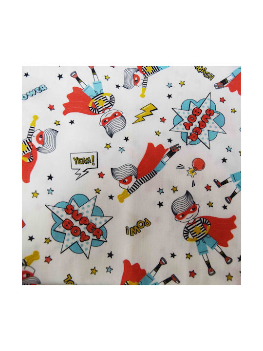 Decocraft Baby Sheets Set Crib Cotton Red 120x140cm 3pcs