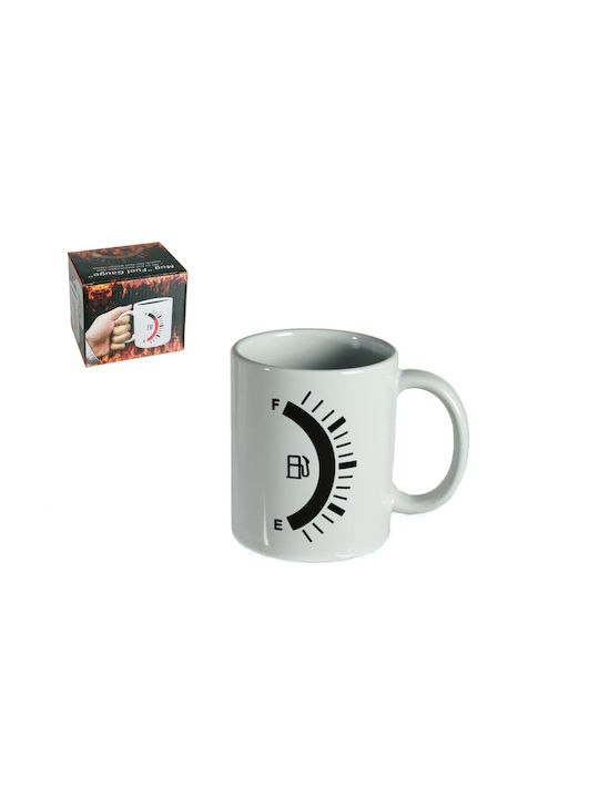 Out of the Blue Heat Change Ceramic Red Mug