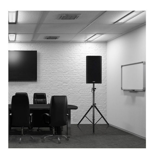 Costway PA Speaker Connecting Tube height 183-183cm in Black Color