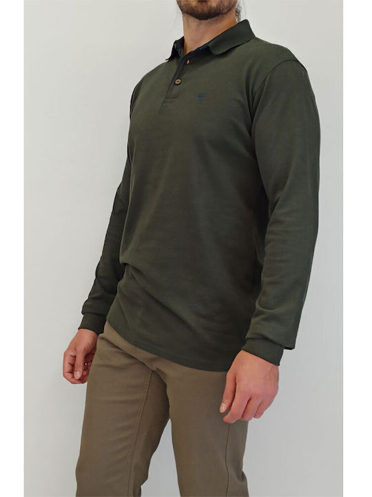 Polo Short Sleeve Khaki Blouse