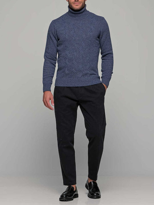Langarm-Pullover Blau