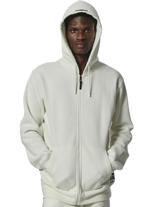 Cardigan With Hood Ecru