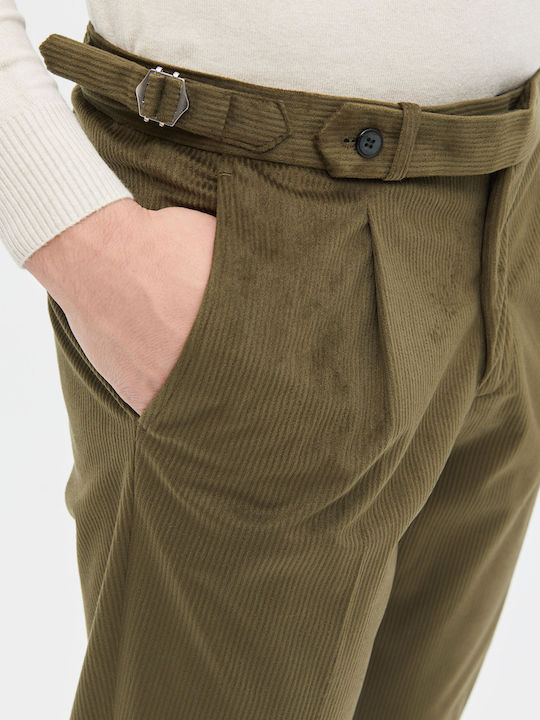 Aristoteli Bitsiani Herrenhose Oil Green