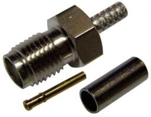 Ultimax 01.105.0017 Βύσμα SMA female 5τμχ Ασημί