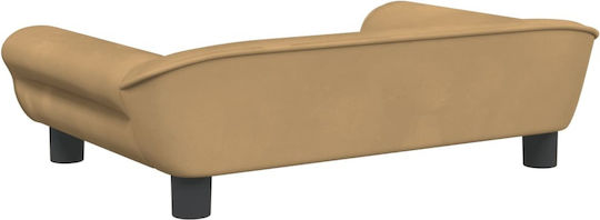 Детски Диван Кафяв 70x45x26см