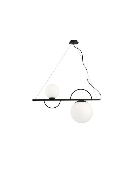 NG Santas Pendant Light Two-Light for Socket E27 Black