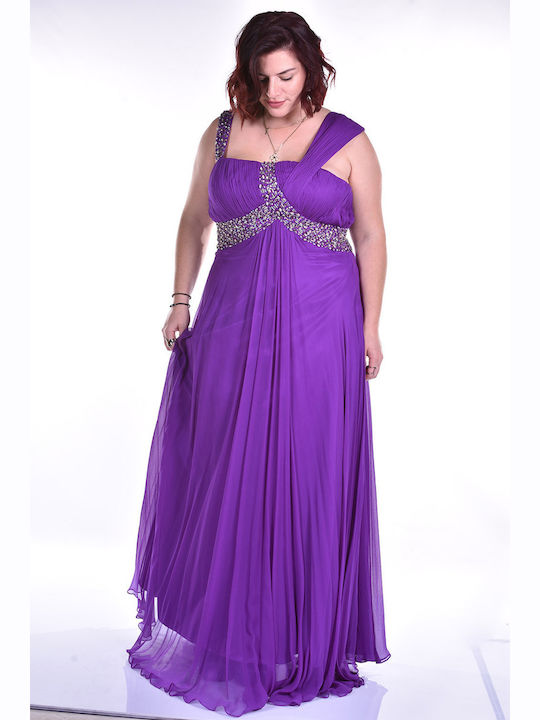 Charly Mini Evening Dress purple