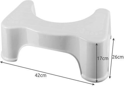Ruhhy Single Kids Step Stool White
