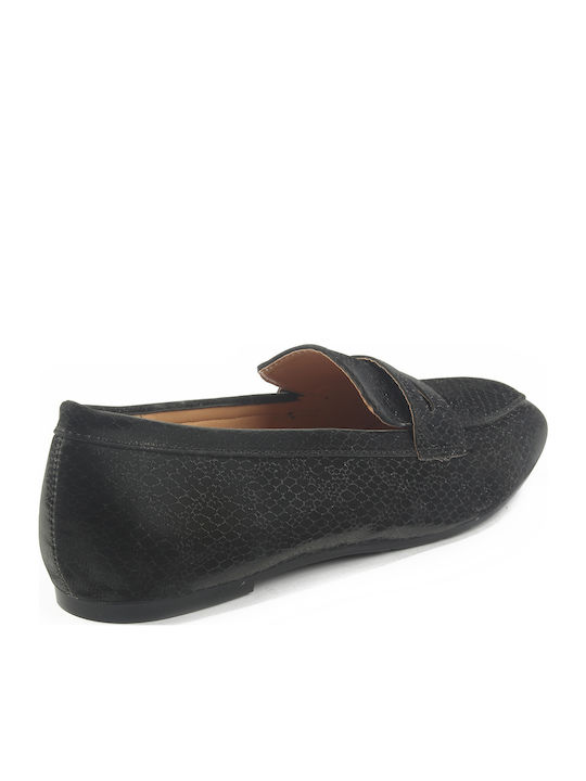 Women's Moccasins in Black Color