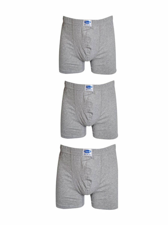 Onurel Men's Boxers 3Pack Grey