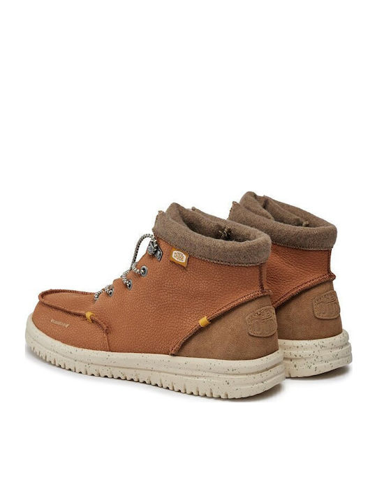 Leder Braun Herrenstiefel Anatomisch