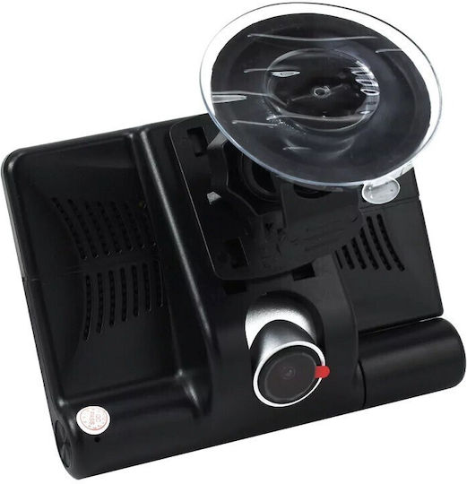 Andowl 4K Car DVR Set with Rear Camera, 4" Display