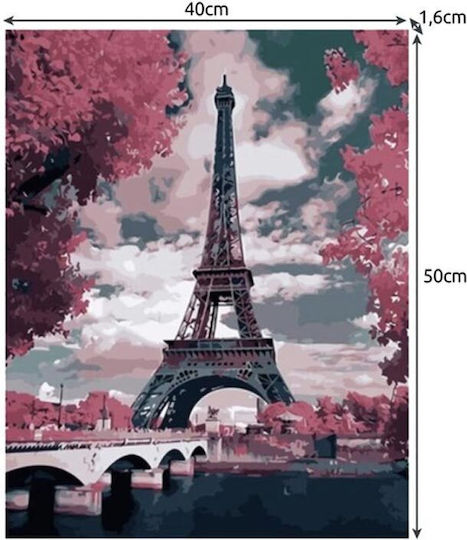 Malerei Eiffel Turm