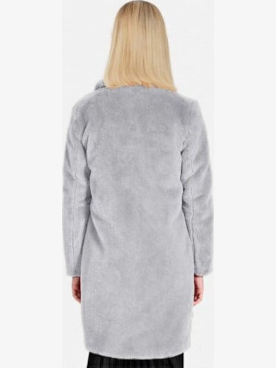 Frauen Pelz Gray