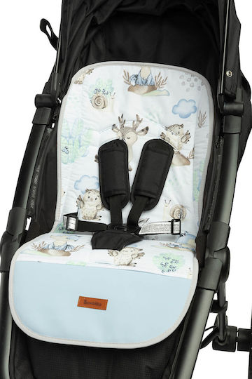 Sensillo Kinderwagenabdeckung Beidseitig 40x80cm Hellblau