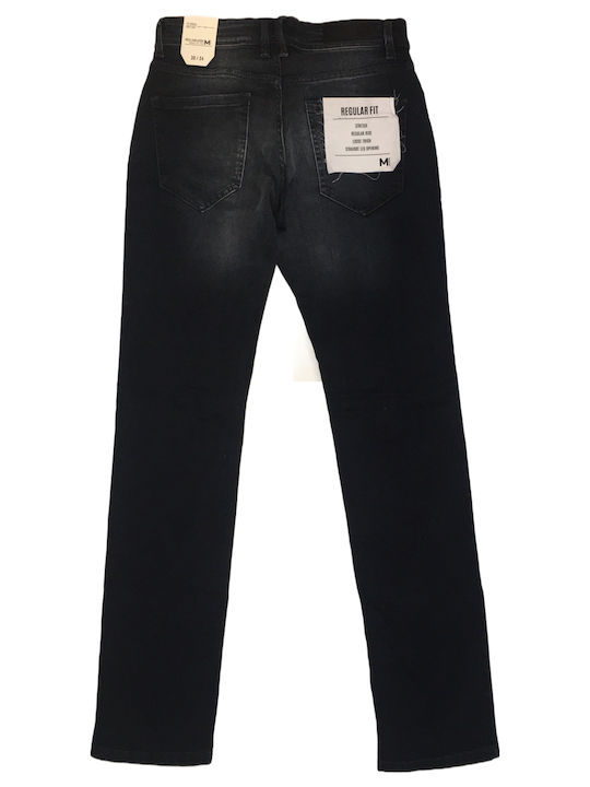 Marcus Felix 2070 Men's Jeans Pants in Regular Fit BLACK 14-200177