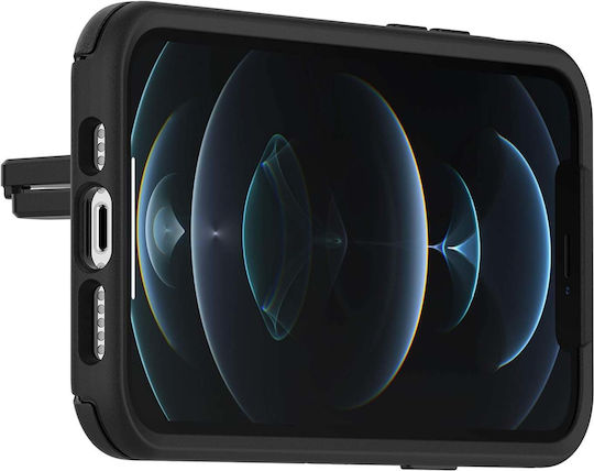 Otterbox Βάση Κινητού Αυτοκινήτου με Θήκη και Ασύρματη Φόρτιση Μαύρη
