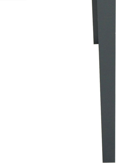 Outsunny Blumentopfständer Metall Grau 100cmx30cmx80cmcm.