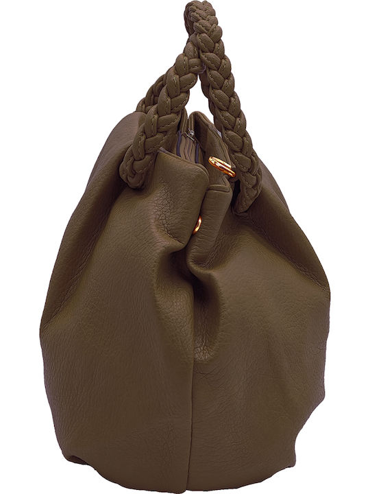 Gift-Me Leather Women's Bag Hand Brown