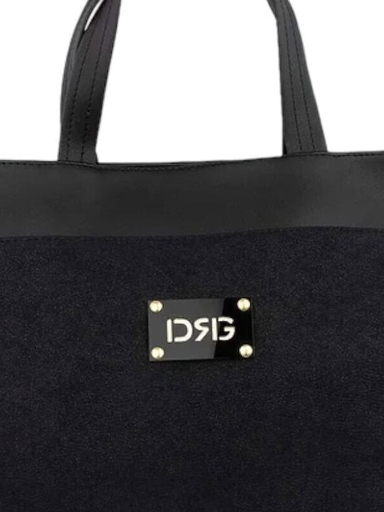 De Raggi Damen Tasche Hand Schwarz