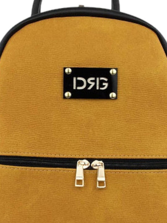 De Raggi Women's Bag Backpack Yellow